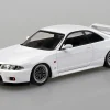 Hot Aoshima The Snap Kit 1/32 Nissan R33 Skyline Gt-R Custom Wheel (White) Plastic Model