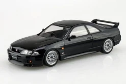 Sale Aoshima The Snap Kit 1/32 Nissan R33 Skyline Gt-R Custom Wheel (Black) Plastic Model
