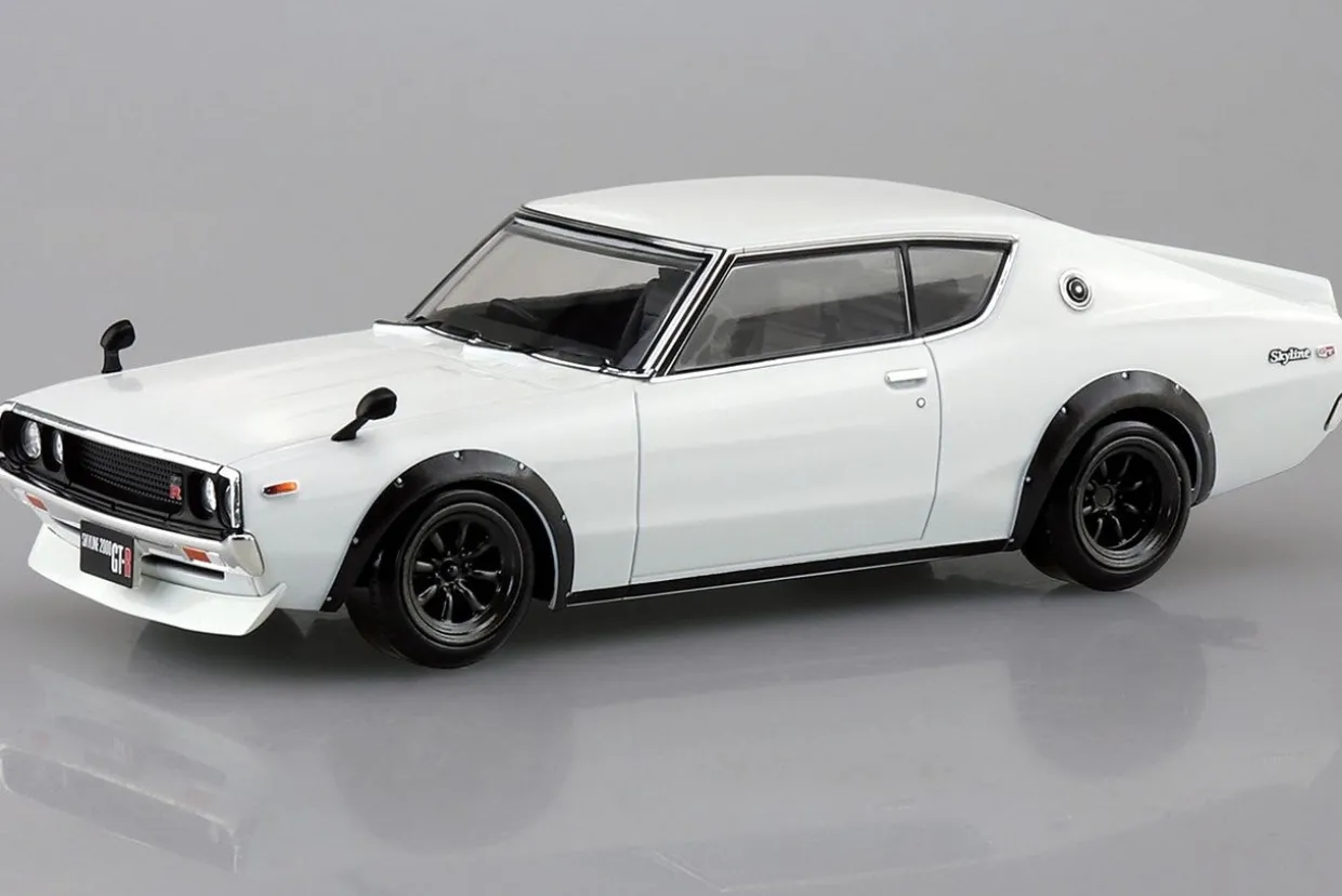 Shop Aoshima The Snap Kit 1/32 Nissan C110 Skyline Gt-R Custom (White) Plastic Model