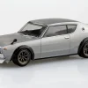 Outlet Aoshima The Snap Kit 1/32 Nissan C110 Skyline Gt-R Custom (Silver) Plastic Model