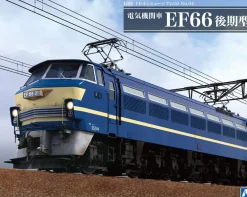 Store Aoshima Train Museum Oj 1/45 Series Locomotive Ef66 Later Ver. Plastic Model