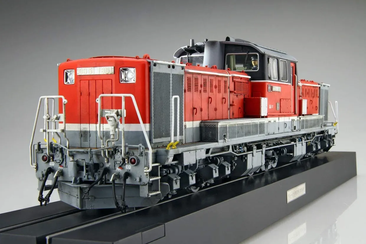 Online Aoshima Train Museum Oj 1/45 No.6 Diesel Locomotive Dd51 Freight A Renewal Machine Plastic Model
