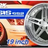 Clearance Aoshima Tuned Parts 1/24 Rs Work Gnosis Gs2 19Inch Tire & Wheel Set