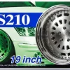 Store Aoshima Tuned Parts 1/24 Vip Modular Vsx210 19Inch Tire & Wheel Set
