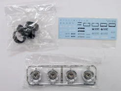Store Aoshima Tuned Parts 1/24 Vip Modular Vsx210 19Inch Tire & Wheel Set