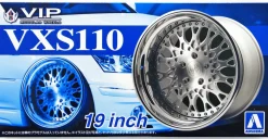 Flash Sale Aoshima Tuned Parts 1/24 Vip Modular Vsx110 19Inch Tire & Wheel Set