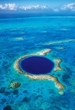 Apollo-Sha Jigsaw Puzzle 48-634 Superb View Of World Great Blue Hole Belize (300 Pieces) Best