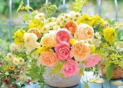 Shop Appleone 500-276 Jigsaw Puzzle Flower Sherbet Yellow (500 Pieces)