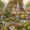 Outlet Appleone 300-351 Jigsaw Puzzle Hillside Sanctuary By Klaus Strubel (300 Pieces)