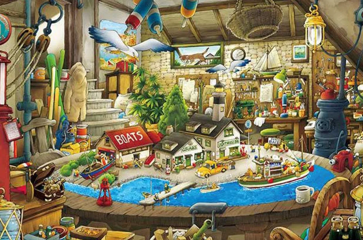 Outlet Appleone 1000-859 Jigsaw Puzzle Little Harbor (1000 Pieces)