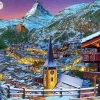 Online Appleone 300-362 Jigsaw Puzzle Moonlit Zermatt In Switzerland (300 Pieces)