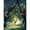 New Appleone 500-287 Jigsaw Puzzle Playing The Flute In A Forest Of Animals By Seiji Fujishiro (500 Pieces)