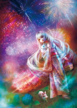 Cheap Appleone 500-293 Jigsaw Puzzle Summer Festival Fireworks (500 Pieces)