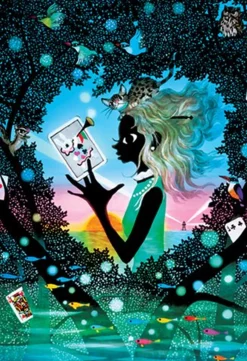 Outlet Appleone Jigsaw Puzzle 300-199 Alice Heart (300 Pieces)