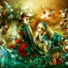 Hot Appleone Jigsaw Puzzle 300-286 Alice In Wonderland (300 Pieces)