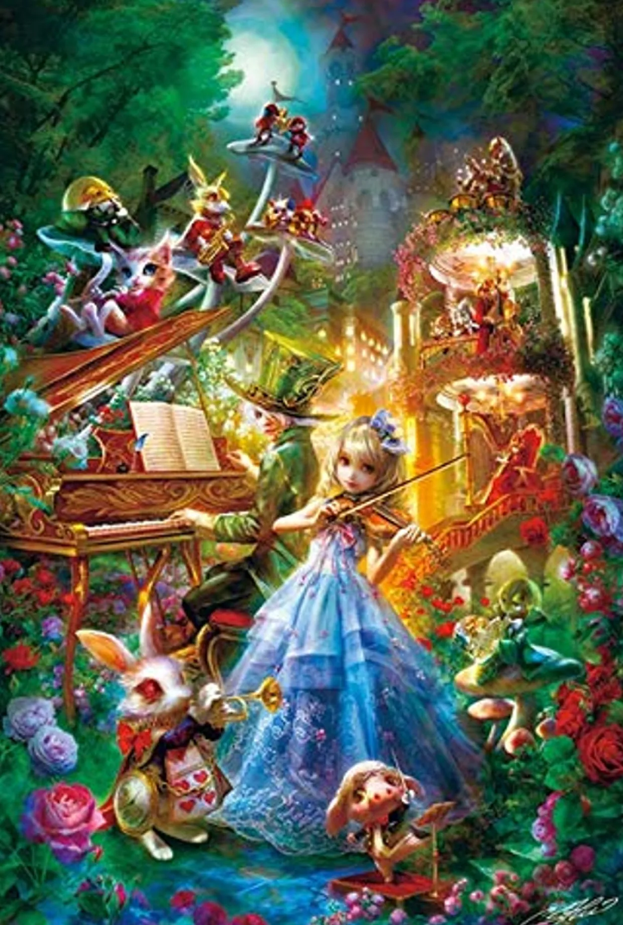Store Appleone Jigsaw Puzzle 300-343 Alice Symphony (300 Pieces)