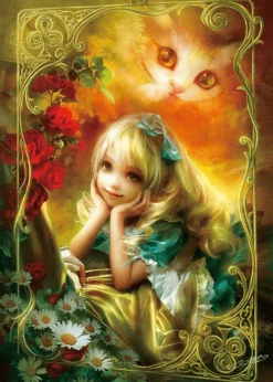Clearance Appleone Jigsaw Puzzle 500-235 Alice In Wonderland (500 Pieces)