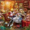 Cheap Appleone Jigsaw Puzzle 300-336 Alice In Wonderland Library (300 Pieces)