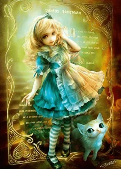 Fashion Appleone Jigsaw Puzzle 500-223 Alice In Wonderland (500 Pieces)