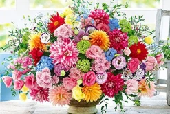 Cheap Appleone Jigsaw Puzzle 1000-794 Beautiful Flowers Dahlia (1000 Pieces)