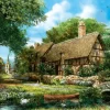Online Appleone Jigsaw Puzzle 300-284 Dominic Davison Sunny Side Cottage (300 Pieces)