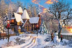 Outlet Appleone Jigsaw Puzzle 300-333 Dominic Davison Merry Winter (300 Pieces)