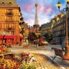 Best Appleone Jigsaw Puzzle 300-316 Dominic Davison Lamp Light In Paris (300 Pieces)
