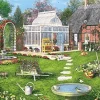 Flash Sale Appleone Jigsaw Puzzle 300-303 Dominic Davison Organic Green Garden (300 Pieces)