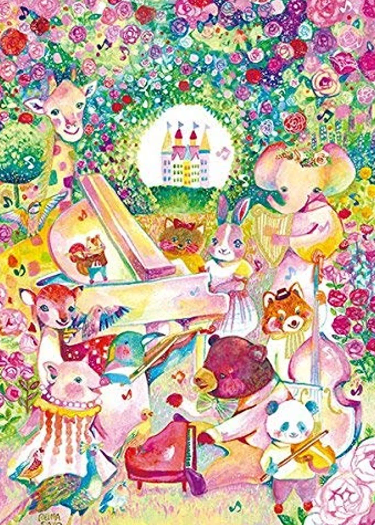 Discount Appleone Jigsaw Puzzle 500-240 Friendly Concerto (500 Pieces)