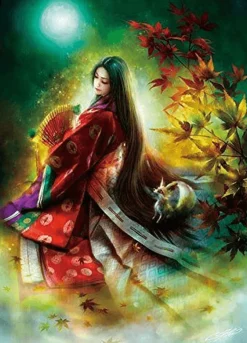 Best Sale Appleone Jigsaw Puzzle 500-227 Fantasy Art Kimono (500 Pieces)