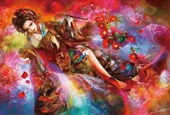 Hot Appleone Jigsaw Puzzle 300-313 Fantasy Art Kimono Girl (300 Pieces)