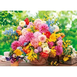 New Appleone Jigsaw Puzzle 300-346 Flowers Sweet Memories (300 Pieces)