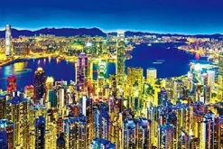Cheap Appleone Jigsaw Puzzle 1000-784 Golden Night Hong Kong (1000 Pieces)