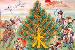 Sale Appleone Jigsaw Puzzle 1000-805 Japanese Art Seven Lucky Gods (1000 Pieces)