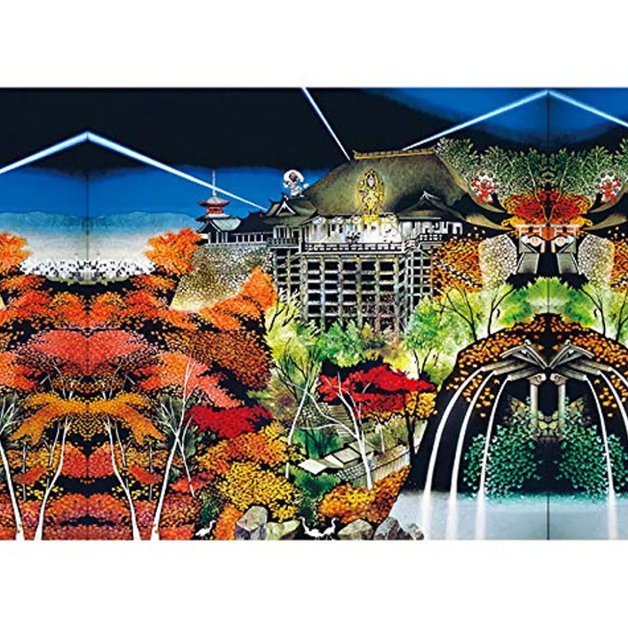 Fashion Appleone Jigsaw Puzzle 300-344 Kyoto Kiyomizu Temple Seiji Fujishiro (300 Pieces)