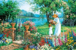 Outlet Appleone Jigsaw Puzzle 1000-798 Lake Side Morning (1000 Pieces)