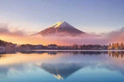Hot Appleone Jigsaw Puzzle 1000-856 Mt.Fuji In The Morning Mist (1000 Pieces)