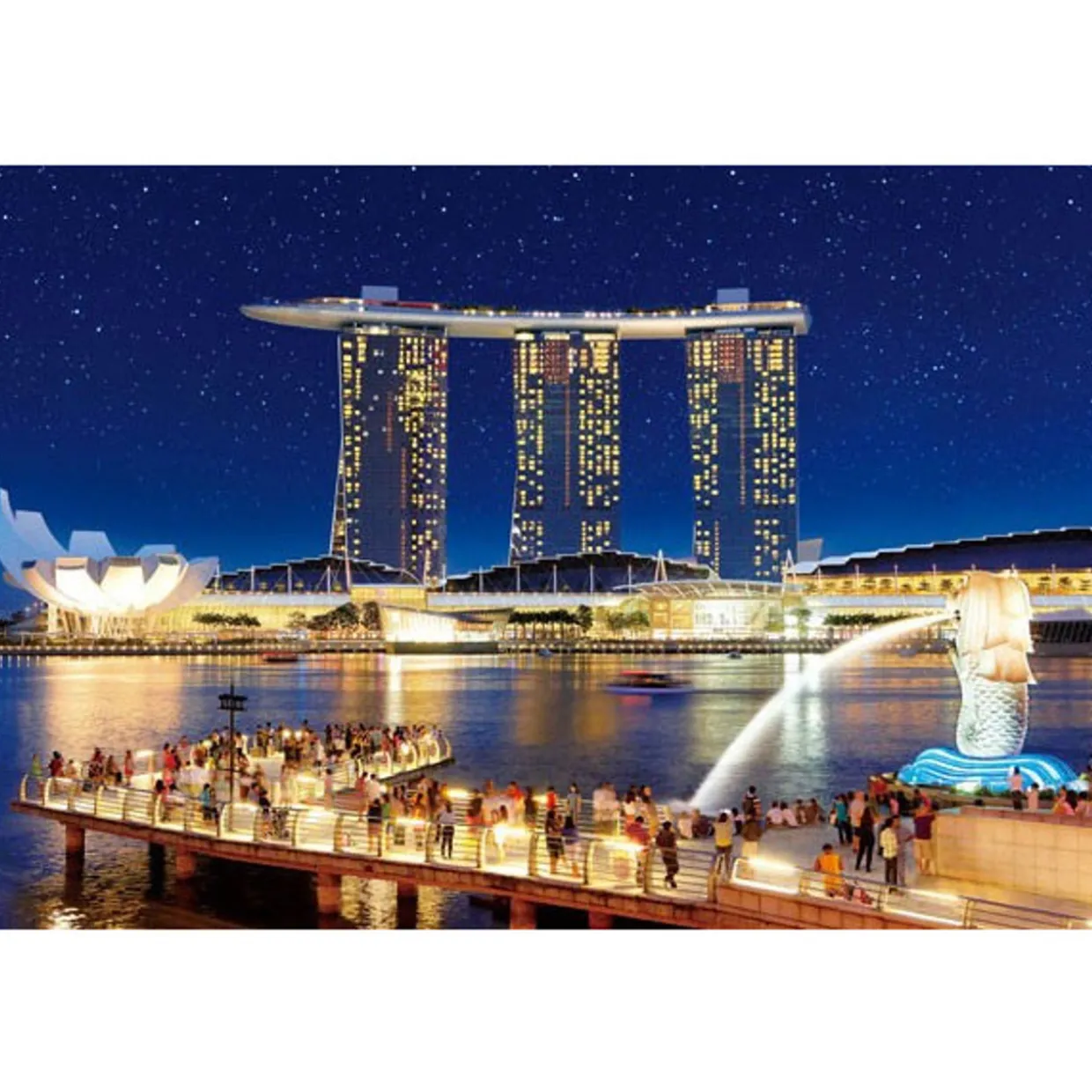 Hot Appleone Jigsaw Puzzle 1000-818 Marina Bay Sands Singapore (1000 Pieces)
