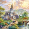 New Appleone Jigsaw Puzzle 500-243 Nicky Boehme Beautiful Sunday (500 Pieces)
