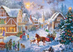 Shop Appleone Jigsaw Puzzle 500-275 Nicky Boehme Joyful Snow Christmas (500 Pieces)