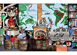 Sale Appleone Jigsaw Puzzle 500-264 Seiji Fujishiro La Vie Cafe (500 Pieces)