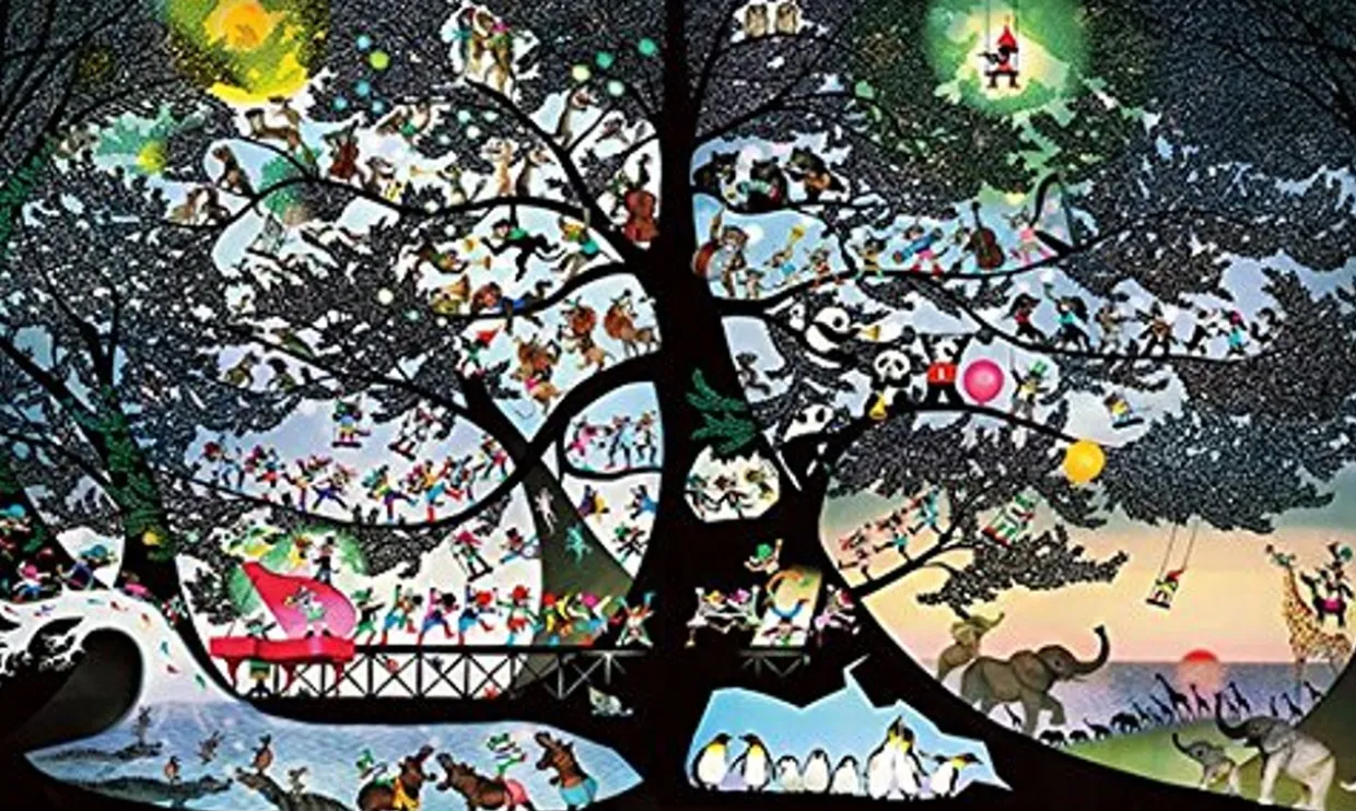 Flash Sale Appleone Jigsaw Puzzle 1000-830 Seiji Fujishiro Joy Of Living (1000 Pieces)