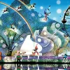 Clearance Appleone Jigsaw Puzzle 1000-653 White Piano In The Wind (1000 Pieces)