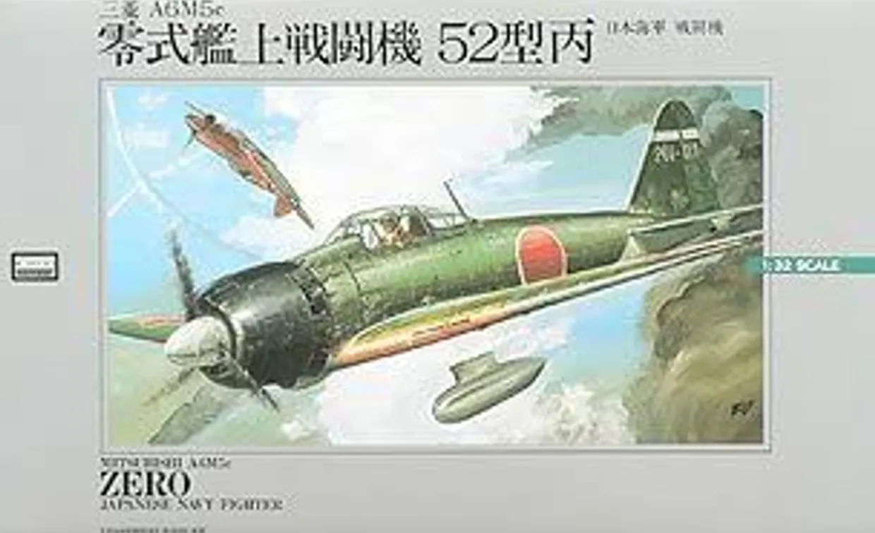 Best Arii 1/32 Japanese Zero Fighter Type 52 Plastic Model