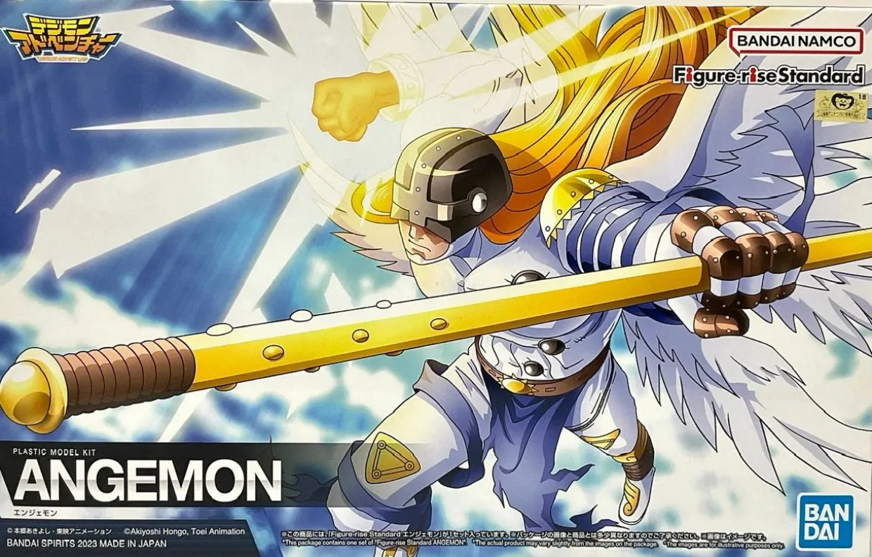 Store Bandai Figure-Rise Standard Digimon Angemon Plastic Model