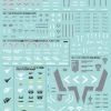 Best Bandai Gundam Decal No.133 For 1/144 Gundam: The Witch From Mercury Multiuse (1)