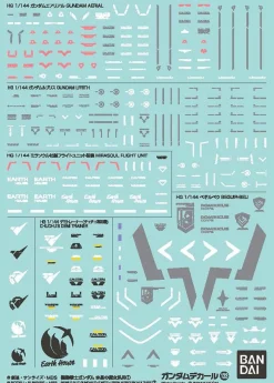Best Bandai Gundam Decal No.133 For 1/144 Gundam: The Witch From Mercury Multiuse (1)