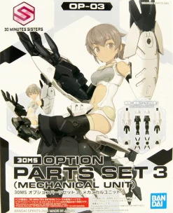 Fashion Bandai 30Ms Option Parts Set 3 (Mechanical Unit) Plastic Model
