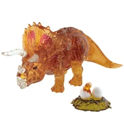 Flash Sale Beverly 50285 Crystal 3D Puzzle Triceratops Brown (61 Pieces)