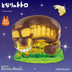 Sale Beverly 50277 Crystal 3D Puzzle Studio Ghibli My Neighbor Totoro Catbus (61 Pieces)